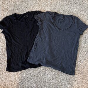Caslon Black & Charcoal T-Shirt Set